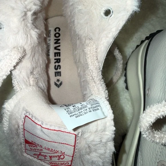 💕Converse Run Star Hike Cozy Club Light In Light Pink - Picture 4 of 5